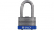 814095 Steel Padlock;Blue;High-Grade Steel