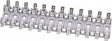 03540812ZXGY Open fuse holder diam. 6.3 x 32 mm