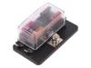 ROZ.07, Power splitter; automotive ATO; 4 fuses, housing, 4CARMEDIA
