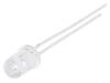 OSG8HA5A31A-12V LED; 5мм; желто-зеленый; 500-750мкд; 30°; Поверхность: выпуклая