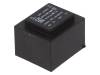 BV EI 383 1288 Трансформатор: залитый; 6ВА; 120ВAC; 9В; 667мА; Монтаж: PCB; 190г