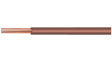 3050 BR001 [305 м] Stranded Wire, PVC, Stranded, 7 x o 0.20 mm, 0.2 mm2, Brown, 24 AWG, 305 m