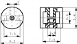 B65517-D100-A48 [2 шт] Комплект сердечника P 9 х 5 уп-ку=2 ST