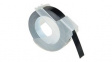 520109 Embossed Tape, 9mm x 3m, Plastic, Black