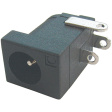 FCR681465 Гнездо; питания DC; "папа"; с выключателем; пайка; 5,5мм; 2,1мм; 5А