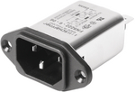 FN9222SR1506, Power inlet with filter 15 A 250 VAC, Schaffner