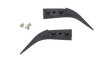 A277CF Kit of 2 Carbon Fibre Tips and 3 Screws Curved/Fine 30mm ESD