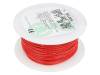 83005 002100, Кабель; UL1213; многопров; Cu; 0,35мм2; 22AWG; красный; тефлон, Belden