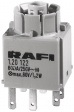1.20.123.004/0000 Button switch element 2 break contacts (NC)