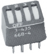 2-0435668-8 DIL switch THD 8P