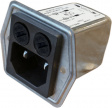 5707.0103.412 Power inlet with filter 1 A 250 VAC