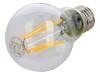 44242 Лампочка LED; теплый белый; E27; 230ВAC; 806лм; 6Вт; 300°