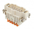 CSHM 10 male insert, 10 poles + PE