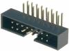T823-116A1R100HEU Гнездо; IDC; "папа"; PIN:16; угловой 90°; THT; позолота; 2мм