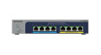 MS108EUP-100EUS PoE Switch, Unmanaged, 2.5Gbps, 230W, RJ45 Ports 8, PoE Ports 8