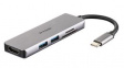 DUB-M530 Hub, USB 3.0, Silver