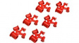 65690 Fuse Blockout Devices;Red;ABS Plastic