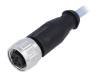 21348500383075 Вилка; M12; PIN:3; "мама"; код A-DeviceNet / CANopen; 7,5м; прямой
