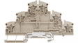 1131750000 ZDLD 2.5-2N/PE/L/L terminal block z series tension clamp, 0.5...2.5 mm2 500 vac