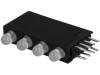 L-937SB/3EY1EGW LED; в корпусе, биполярный, двухцветный; Кол-во диод:4; 3мм; THT