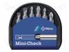 WERA.MINICHECK, Набор: набор насадок; 7шт; Упаковка: кейс; 25мм, Wera Tools