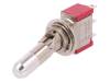 7101K2ZQE Переключатель: тумблер; Положения:2; SPDT; ON-ON; 2A/250ВAC; IP40