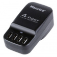 MX-4U Адаптер AC/USB 230 V с четырьмя USB-портами черный