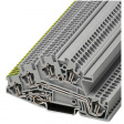 3031830 STI 2,5-PE/L/L installation level terminal block, 0.08...4 mm2 400 vac 24 a grey