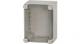 CI23X-125 Plastic enclosure 250 x 187.5 x 150 mm grey, RAL 7032 Polycarbonate IP 65 - 0104