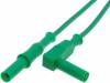 2352-IEC-100-GN, Измерительный провод; 1м; зеленый; 20А; Сечен.провода:1мм2, Electro-PJP