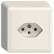 87003.FX.54.61 Socket Outlet 74 x 74 x 26 mm 10 A White