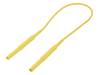 HSPL 8568/AWG16/50/GE, Измерительный провод; силикон; 0,5м; желтый; 16А; 6кВDC; 6кВAC, Schutzinger