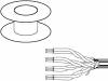 7928A Кабель; Ethernet промышленный, для наружного монтажа; U/UTP; 5e