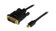 MDP2DVIMM6B Video Cable, Mini DisplayPort Plug - DVI Plug, 1920 x 1200, 1.8m