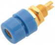 BIL 20 AU BLAU / BLUE Socket diam. 4 mm Blue CAT I