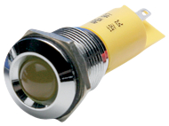 Q16P1CXXW220E, LED Indicator white 230 VAC, APEM