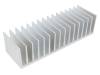 RAD-A6023/60, Радиатор: штампованный; ребристый; L:60мм; W:190,5мм; H:50мм, STONECOLD
