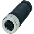 1681127 Cable socket M12 Poles 4
