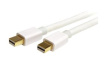 MDPMM2MW Video Cable, Mini DisplayPort Plug - Mini DisplayPort Plug, 3840 x 2160, 2m