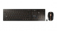JD-9000EU-2 Wireless Designer Keyboard and 6 Button Mouse, 1600dpi, SX, EU US English with €