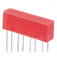 L-865/4IDT LED Light Bars red 5 x 22 mm