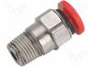 C01251028 Пневматический разъем; прямой; BSP 1/4"