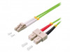 FP5LS02 Световодный патч-корд; OM5; с обеих сторон,LC/UPC; 2м; LSZH