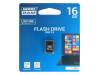 UPI2-0160K0R11 Флешка; USB 2.0; 16ГБ; черный; Считывание:20МБ/с; Запись:5МБ/с