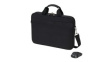 D31685 Notebook Bag with Wireless Mouse, Shoulder Strap, 15.6" (39.6 cm), Top Traveller, Black
