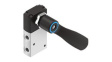 VHEF-HST-B32-G18 Manual Hand Lever Valve, 3/2, -95kPa ... 1MPa, G1/8"