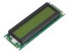 NPC1602LRU-JWA-K Дисплей: LCD; алфавитно-цифровой; STN Positive; 16x2; LED; PIN:14