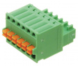 1881367 Female header Pitch 2.5 mm, 6 Poles