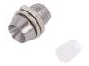 OSM6-X Держатель LED; 3мм; хром; металл; вогнутый