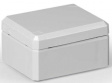 DABP050704G Cubo D 53 x 63 x 36 мм, глухая стенка, серая крышка, ABS, IP 66/67